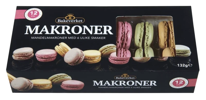 Bakeverket Makroner 132g
