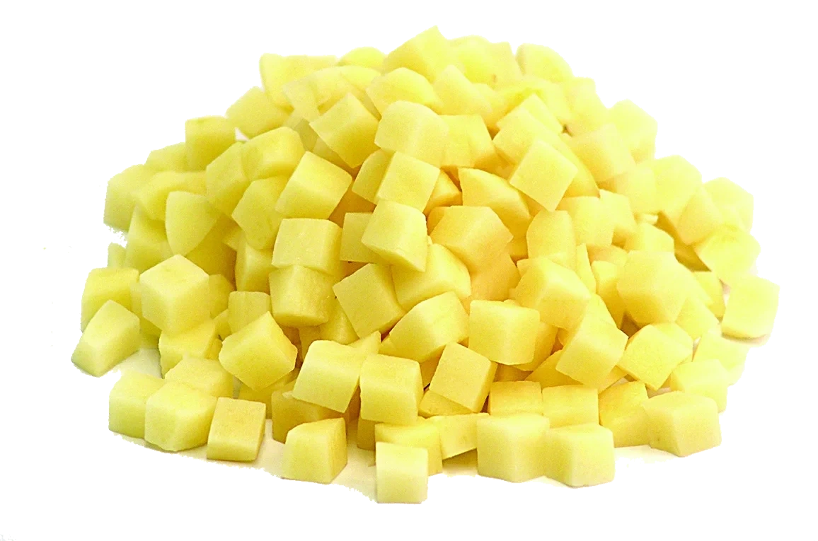 Potatis förkokt tärnad 10 mm svensk