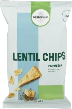 Linschips Parmesan 90g Gårdschips