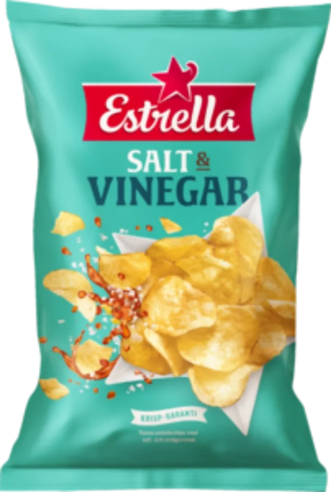 Estrella Salt & Vinegar Chips 175g