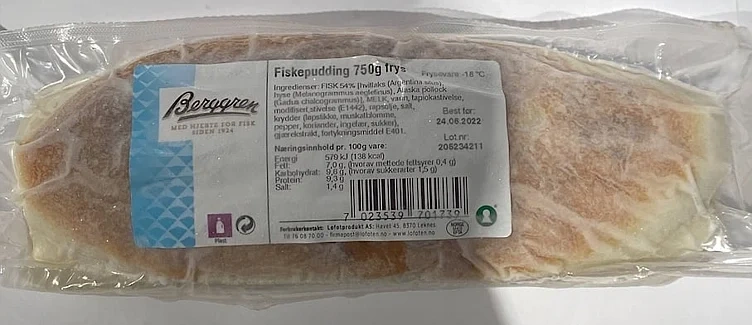 Fiskepudding   750g