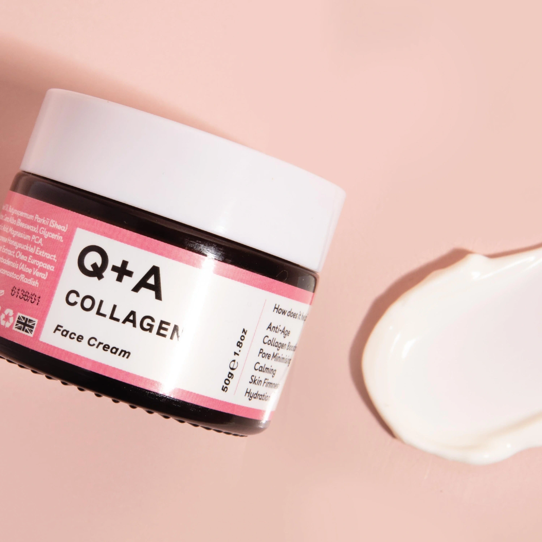 Q+A Collagen Face Cream, 50 g