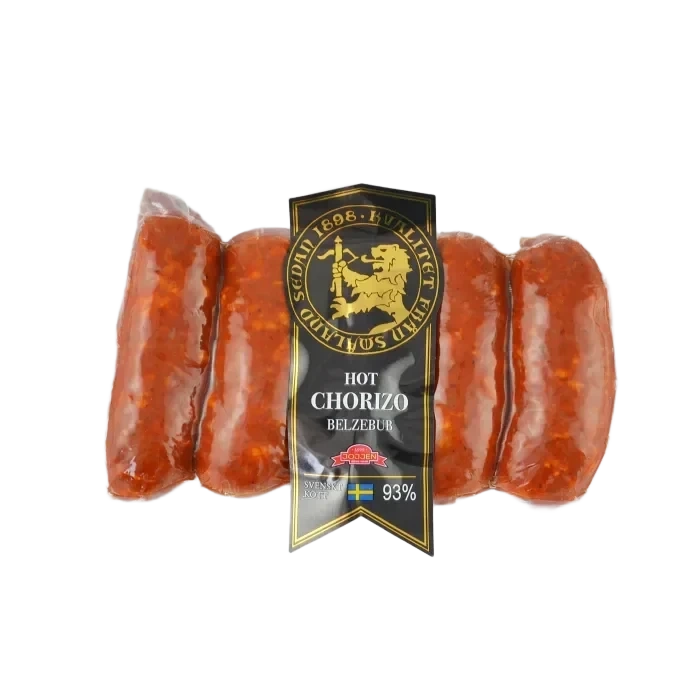 Kryddkorv Chorizo Belzebub Het 93% Kötthalt 230g Hirschmans Charkuteri