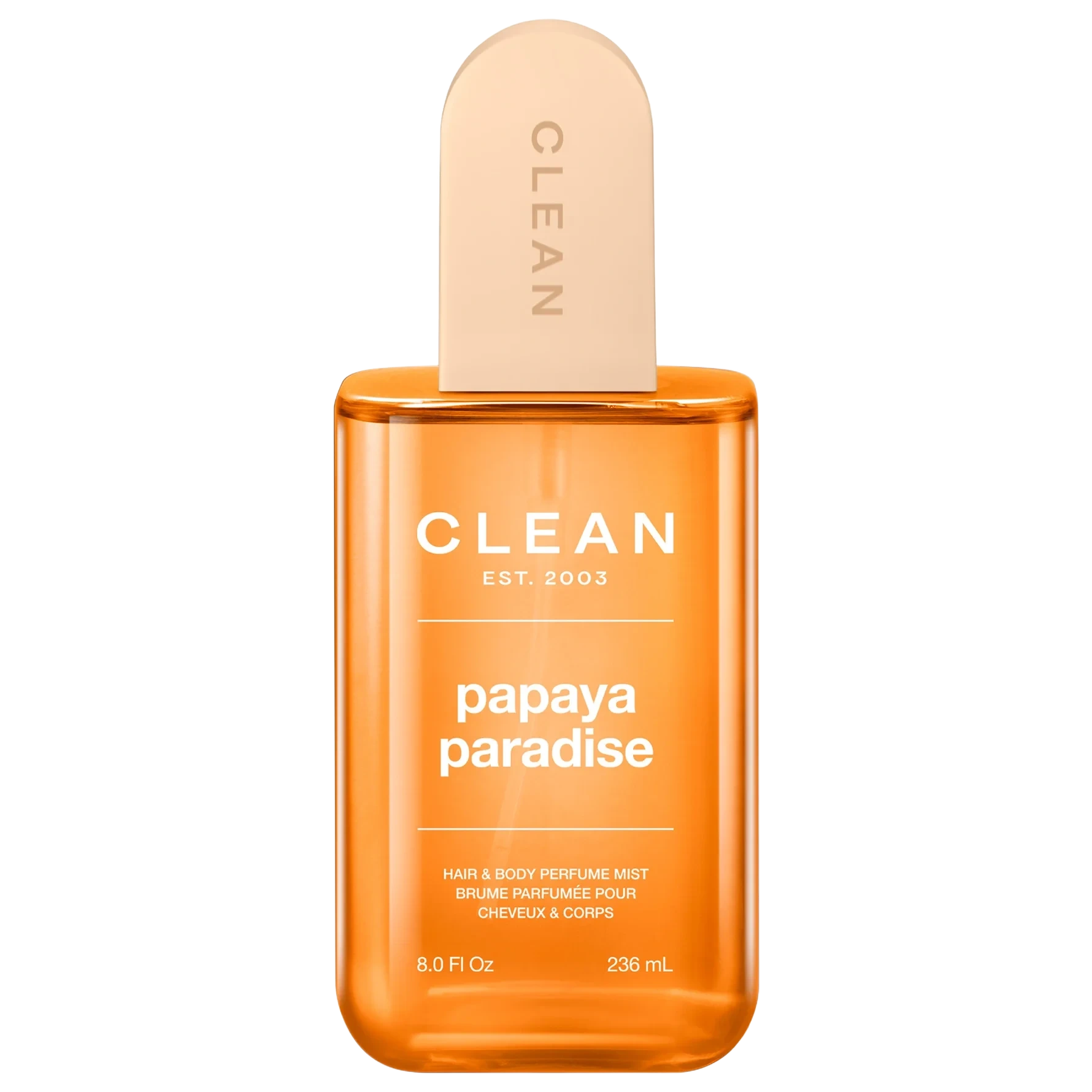 Clean Papaya Paradise Hair & Body Perfume Mist 236 ml