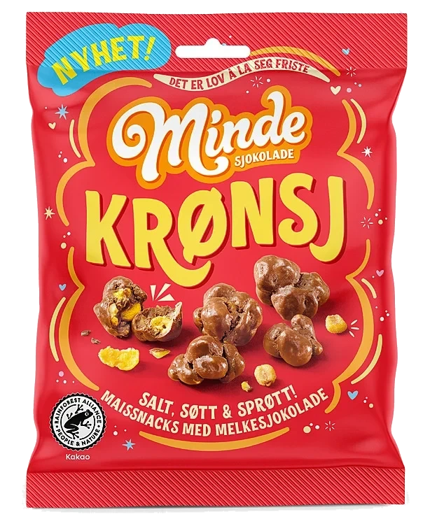 Minde krønsj  130g