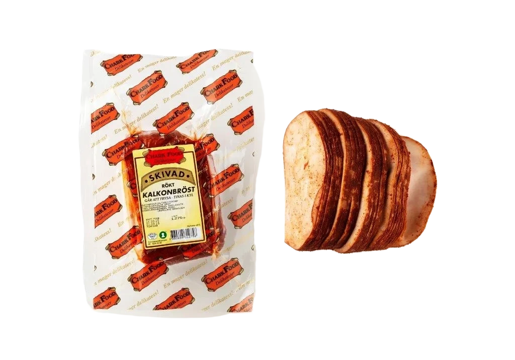 Rökt skivat Kalkonbröst