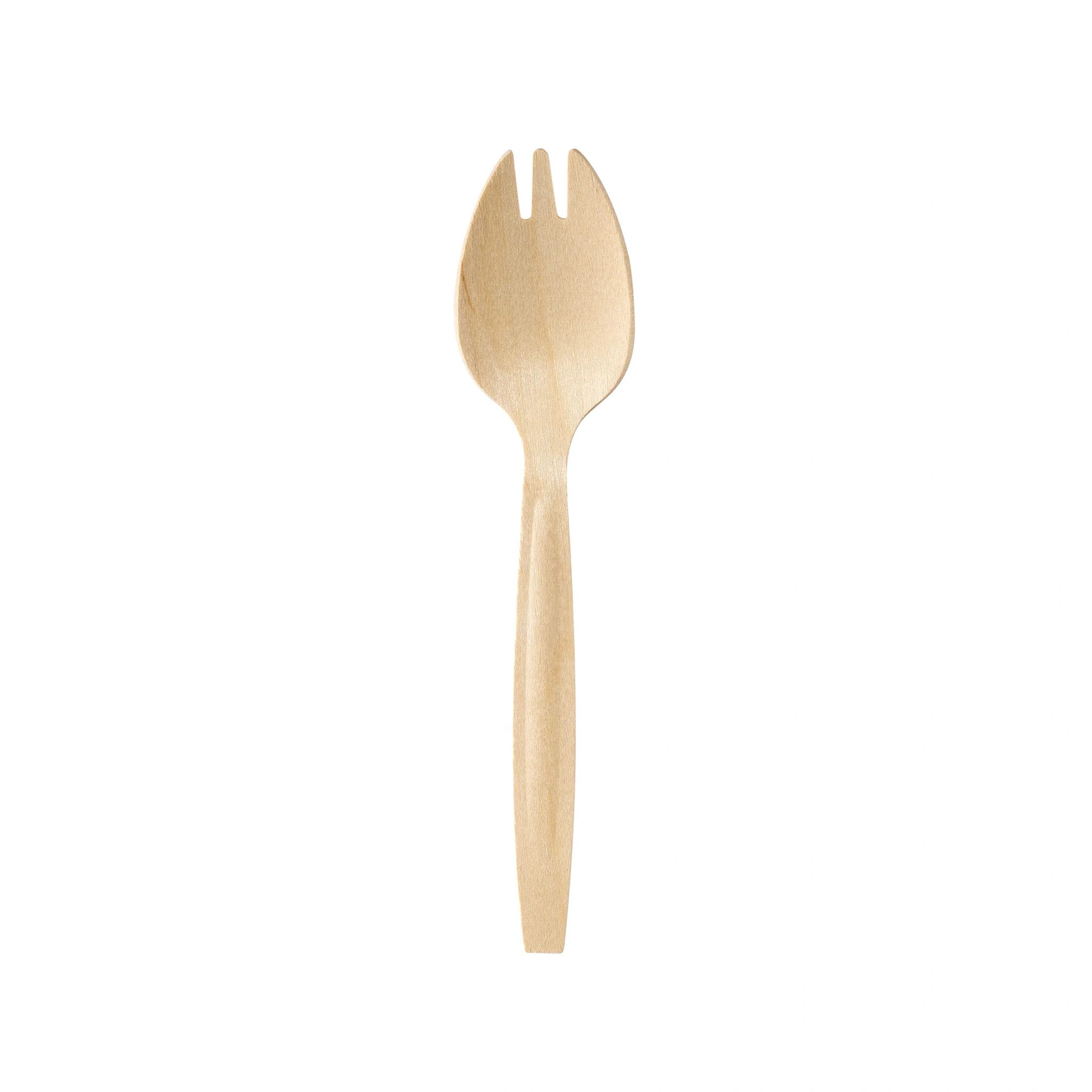 BioPak Spork skjegaffel vokset tre 147mm