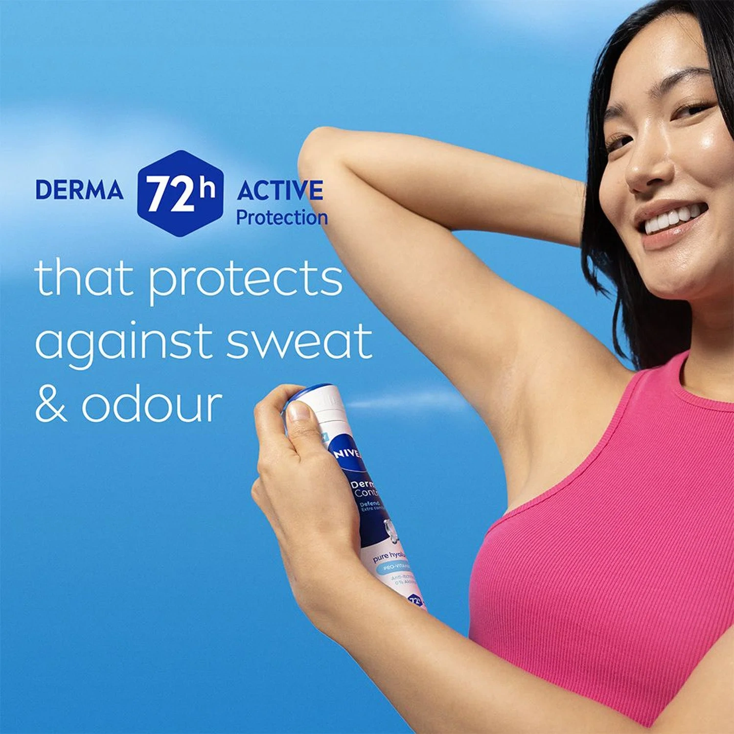 Nivea Deo Derma Control Defend Spray, 150ml