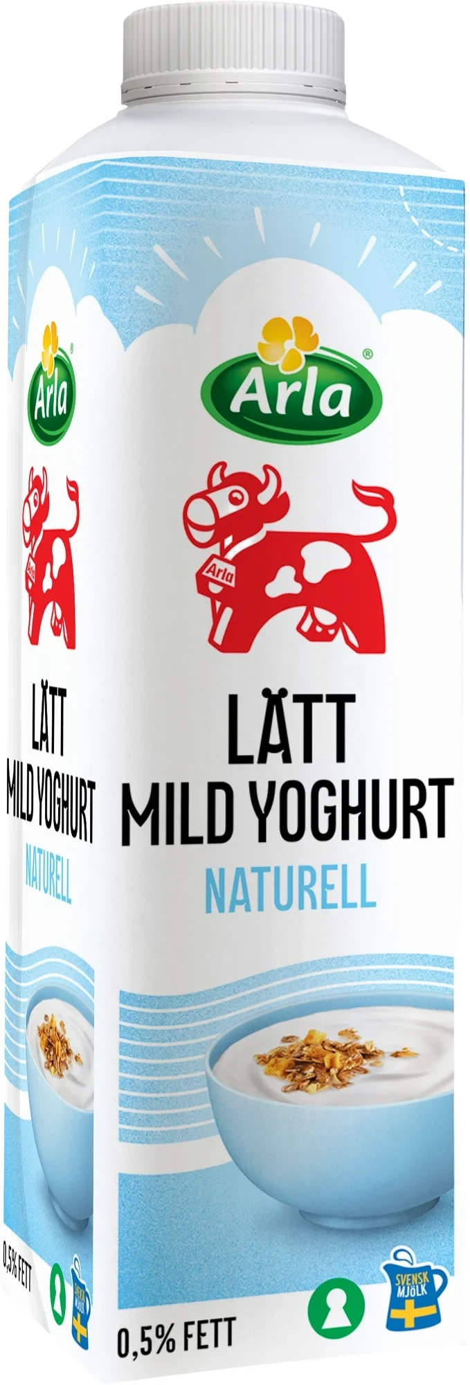 Mild lättyoghurt naturell 0.5%