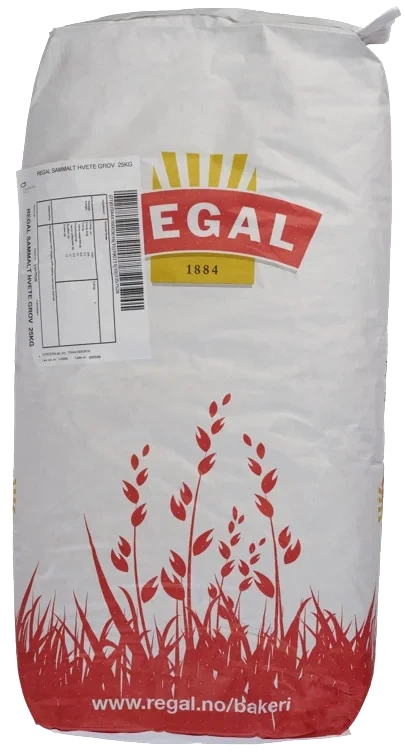 Sammalt hvete grov   25kg