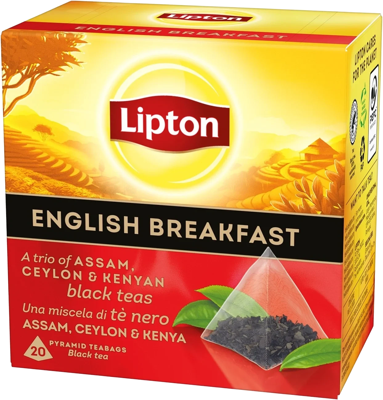 Svart Pyramidte English Breakfast