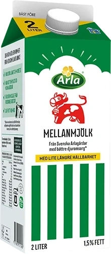 Mellanmjölk 1.5% ESL
