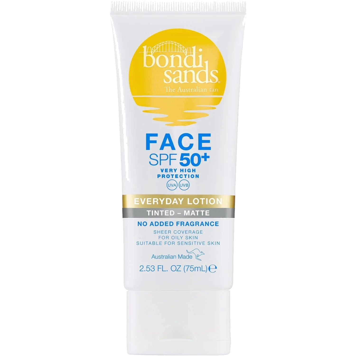 Bondi Sands SPF50+Everyday Matte Tinted Face Lotion