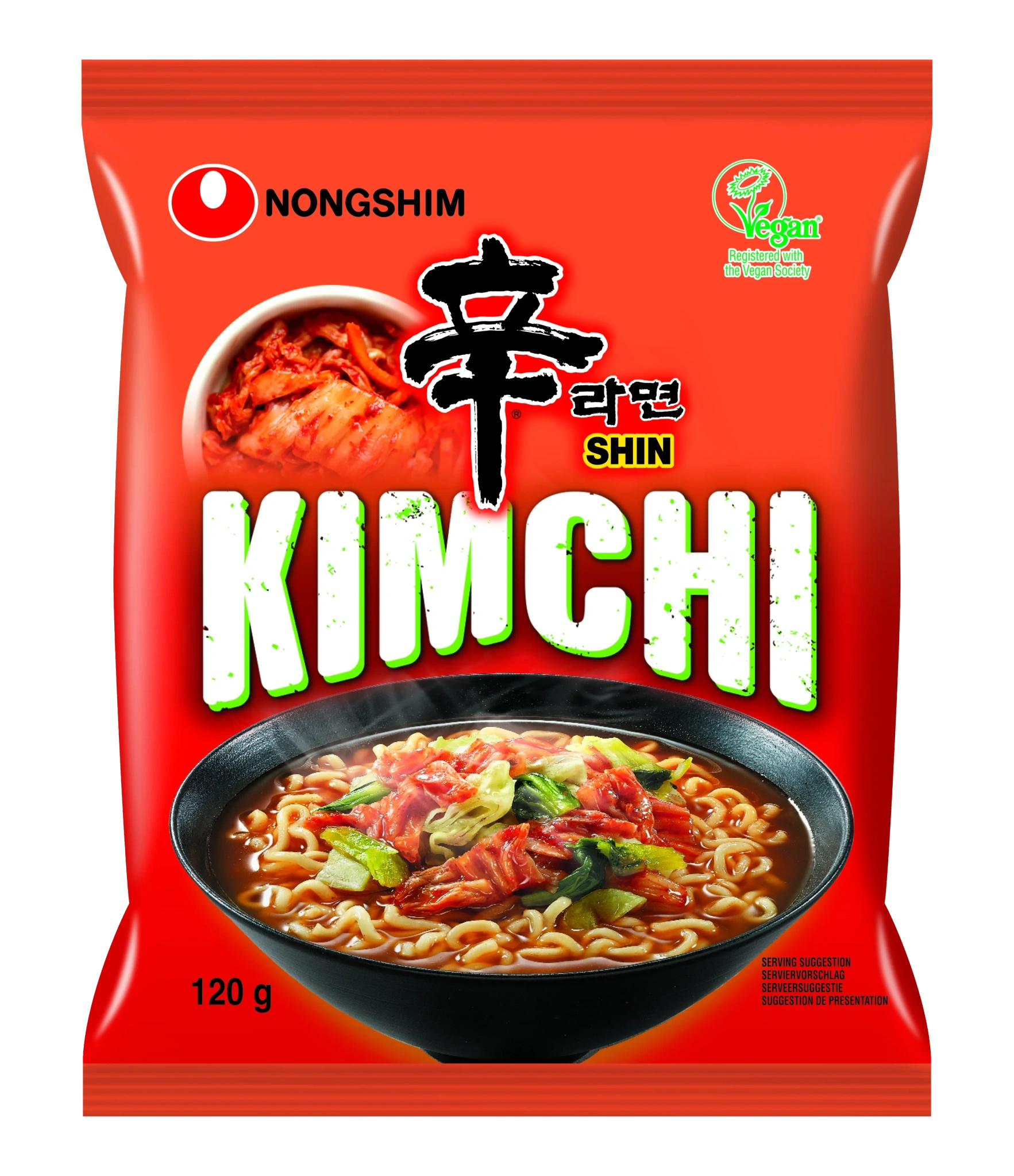 Snabbnudlar Kimchi Ramyun 0.120KG