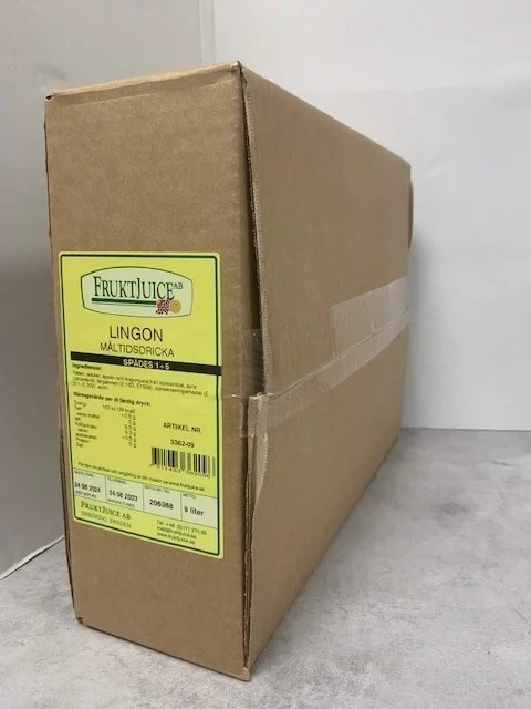 Måltidsdricka Lingon 1+5 9L Slim