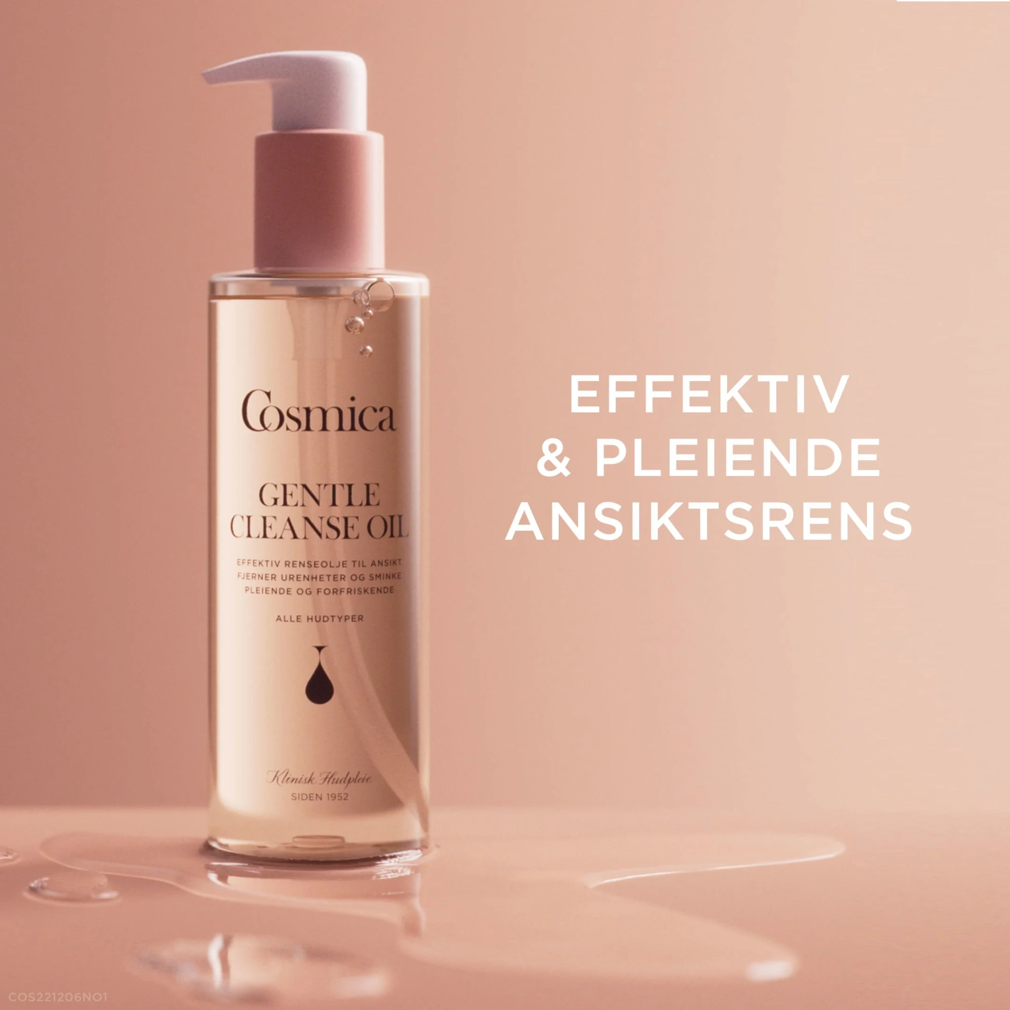 Cosmica Face Gentle Cleanse Oil, 150 ml