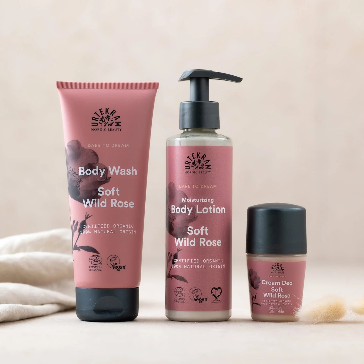 Urtekram Dare to Dream Cream Deo Soft Wild Rose