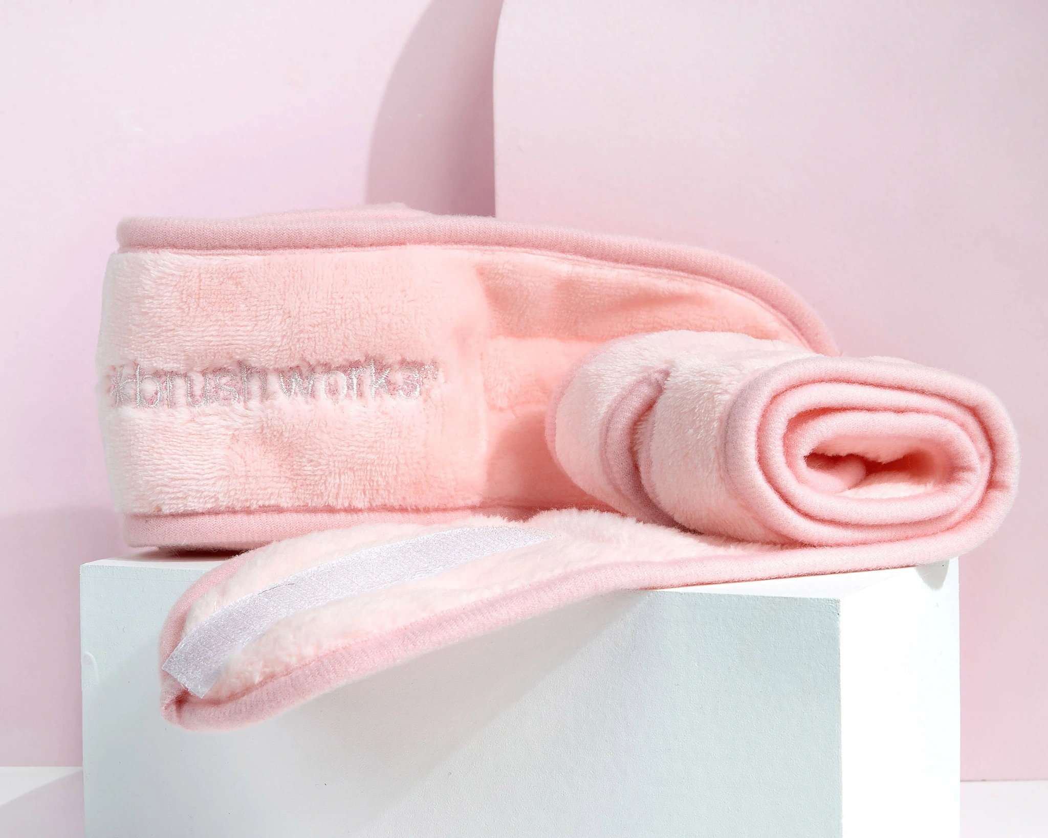 Brushworks Microfibre Headband Duo, 2 stk.