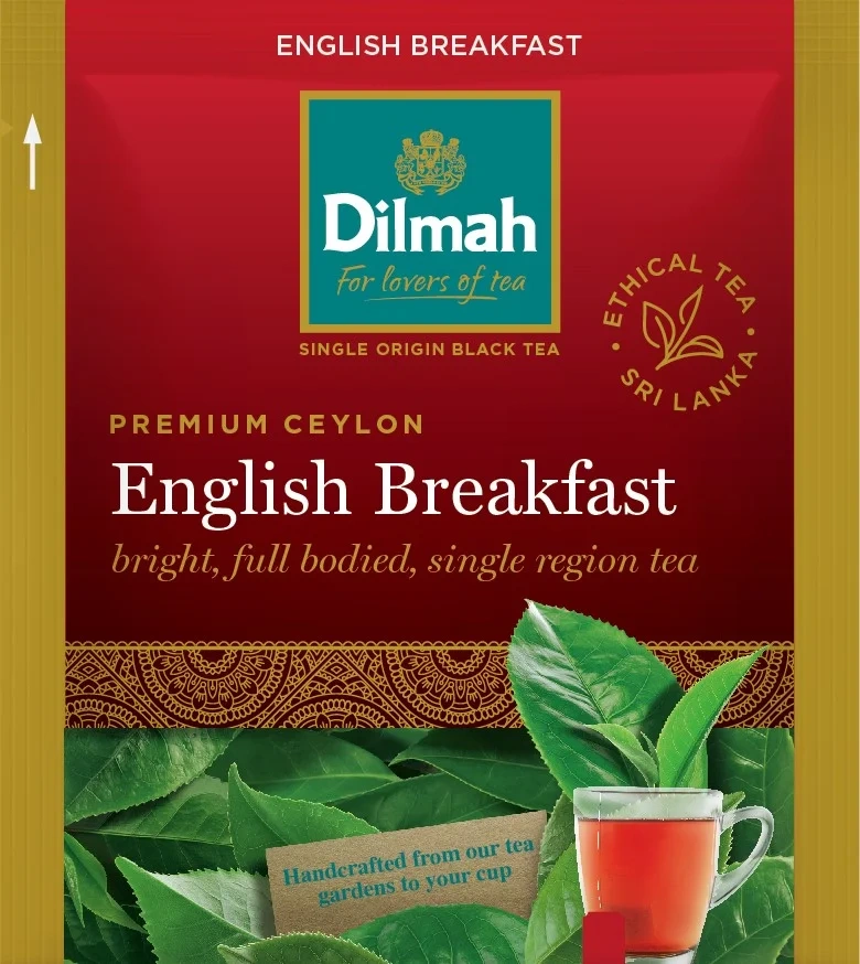 English Breakfast, Etisk Produsert Te, 100 Stk, Dilmah