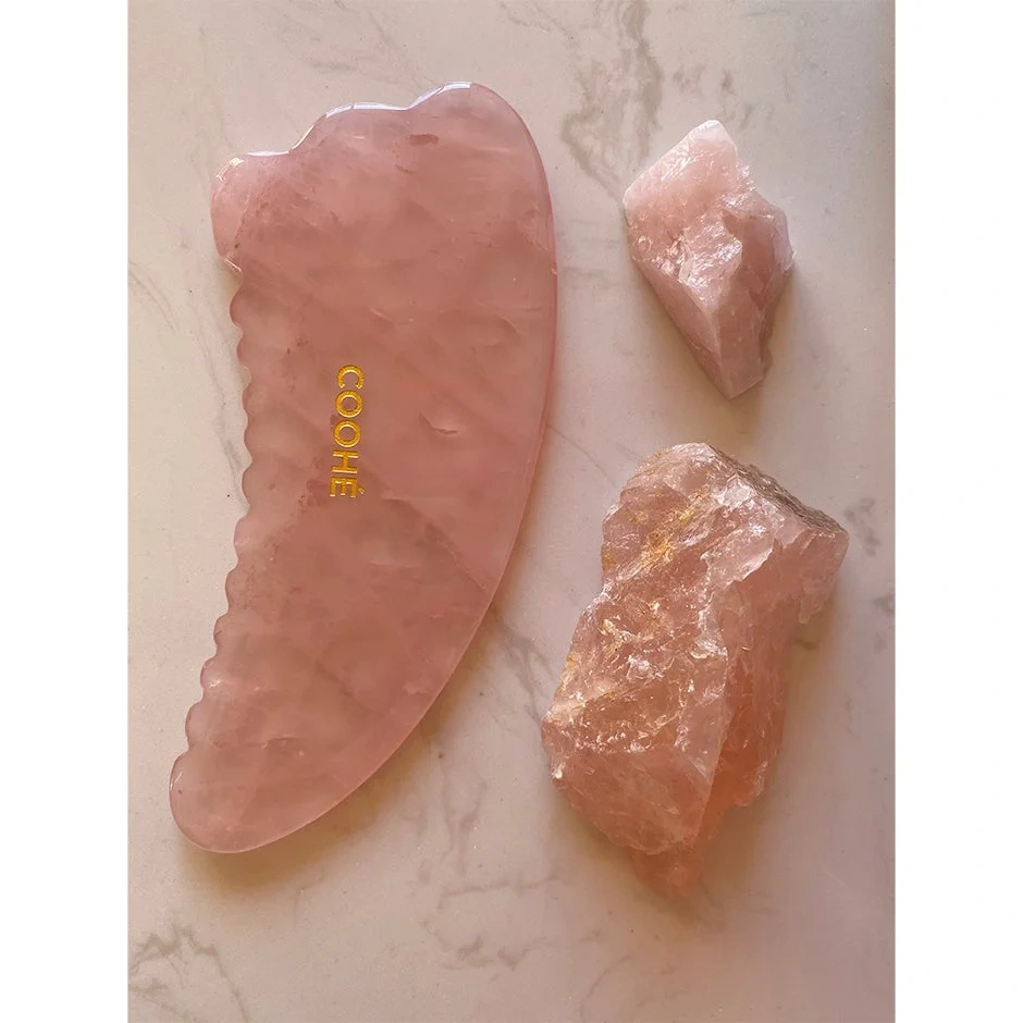 Coohé Gua Sha Rosa Quartz Body