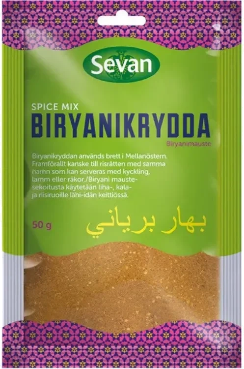 Sevan Biryanikrydder 50g