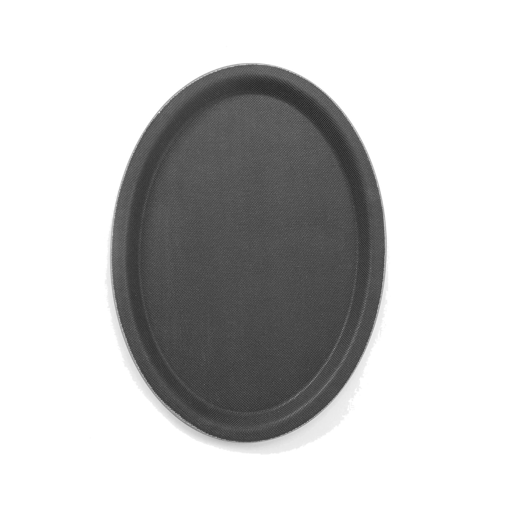 Polyesterbricka, halkfri, oval