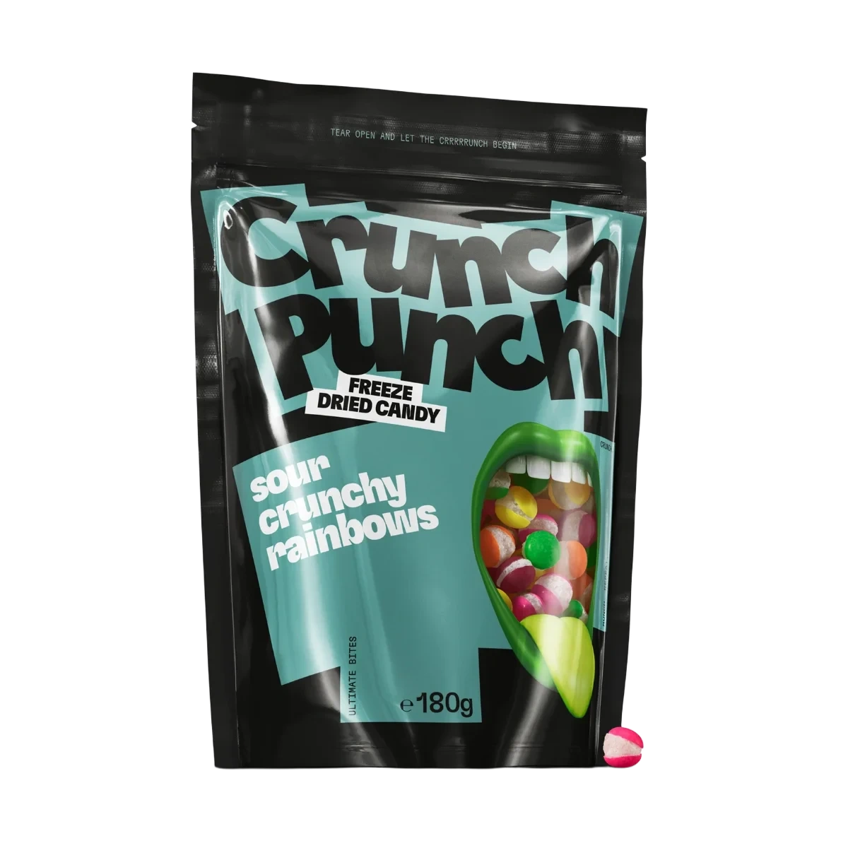 Crunch Punch Freeze-Dried Sour Crunchy Rainbows 180 g