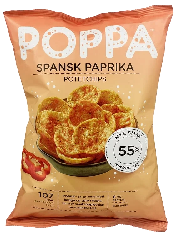 Poppa spansk paprika  80g