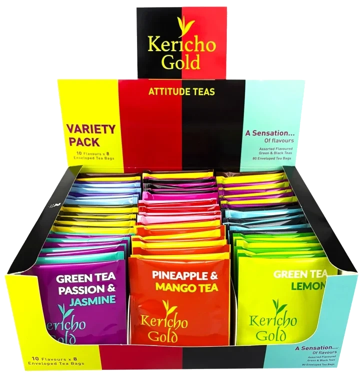 Attitude Teas Smakspakke 80stk Teposer