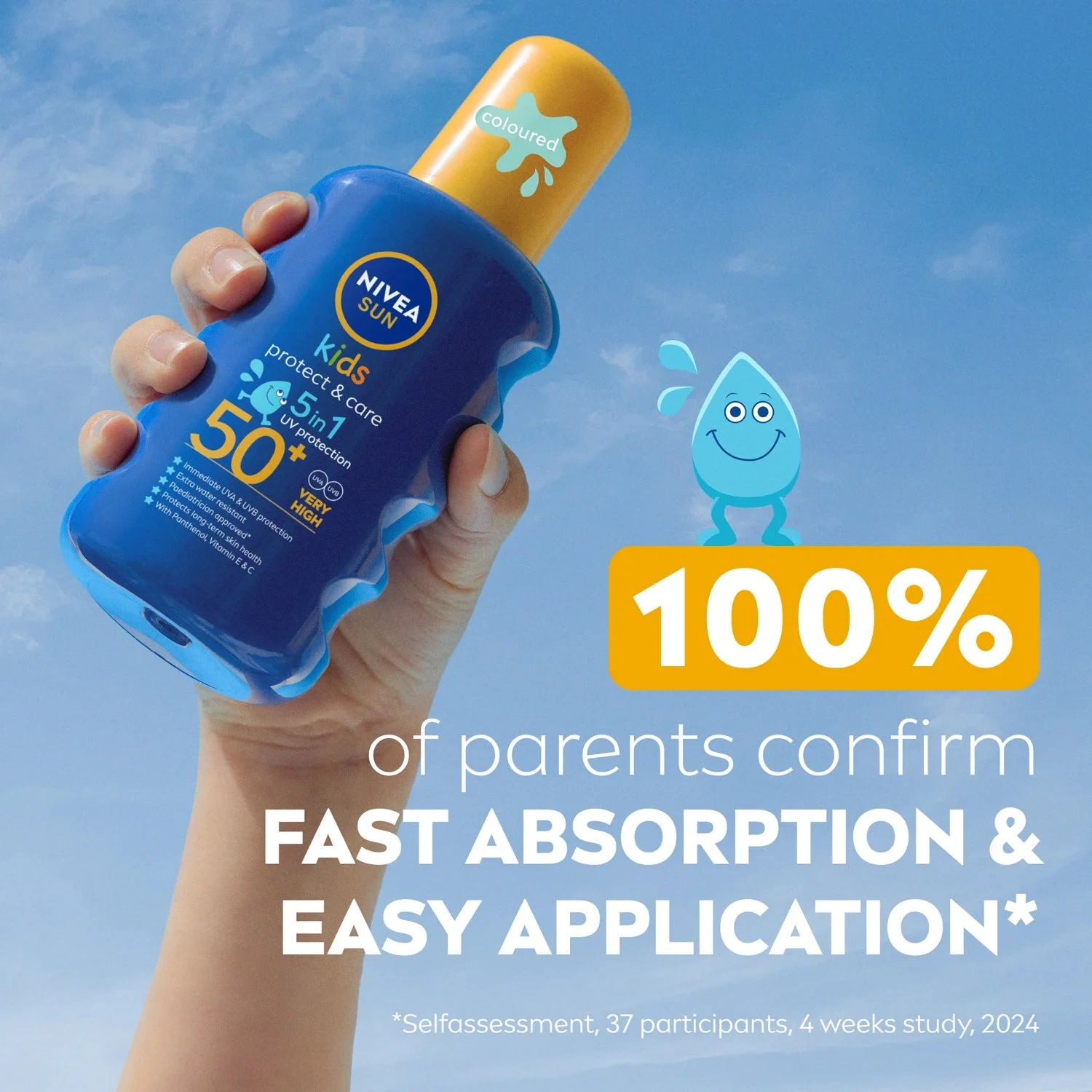 NIVEA Sun Protect & Care Kids Spray SPF50+