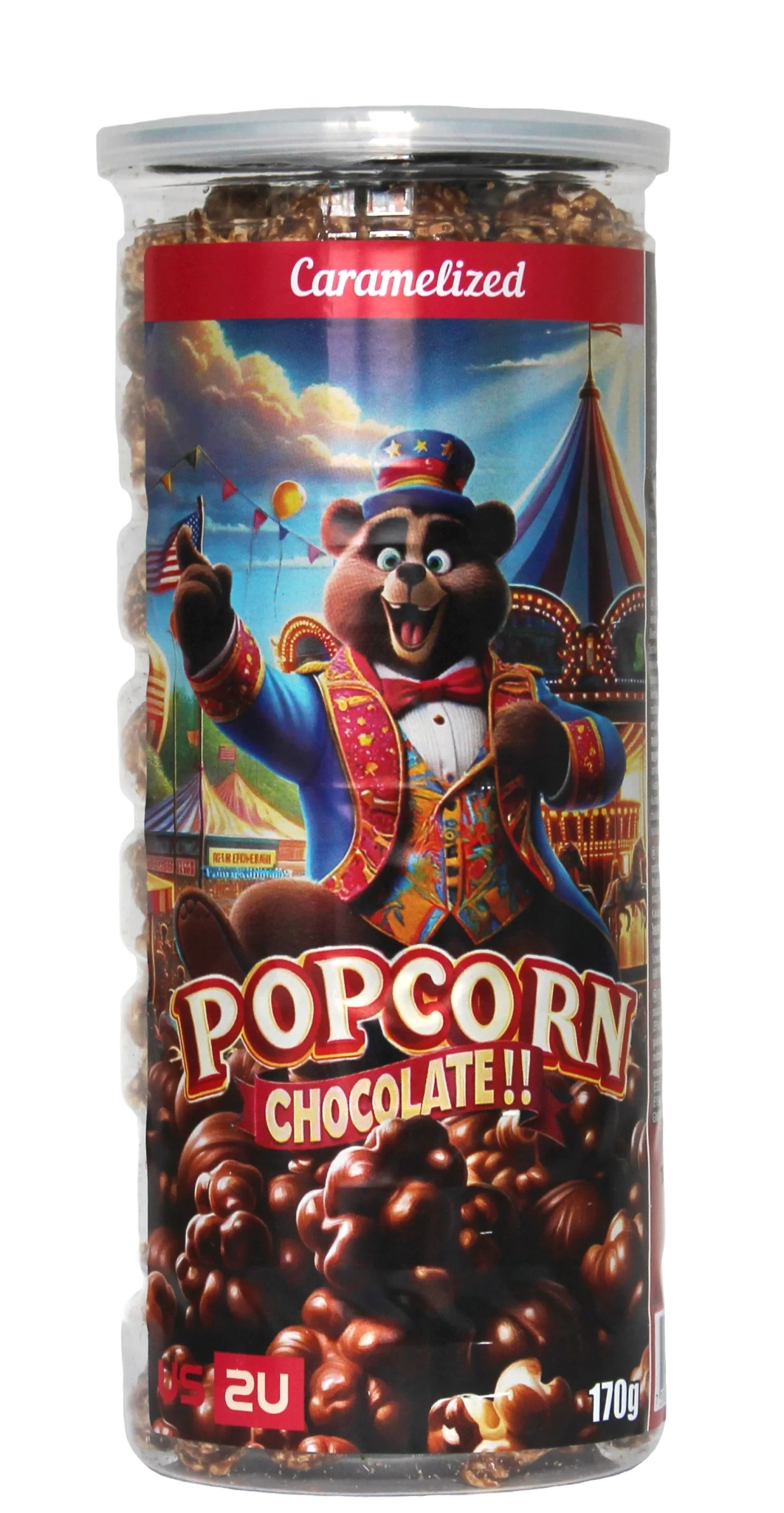 Karamelliserade Popcorn Choklad