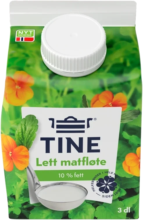 Lett matfløte 10%    3dl