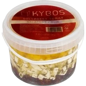 Kybos Fetaost M/Soltørkede Tomater 2,5kg