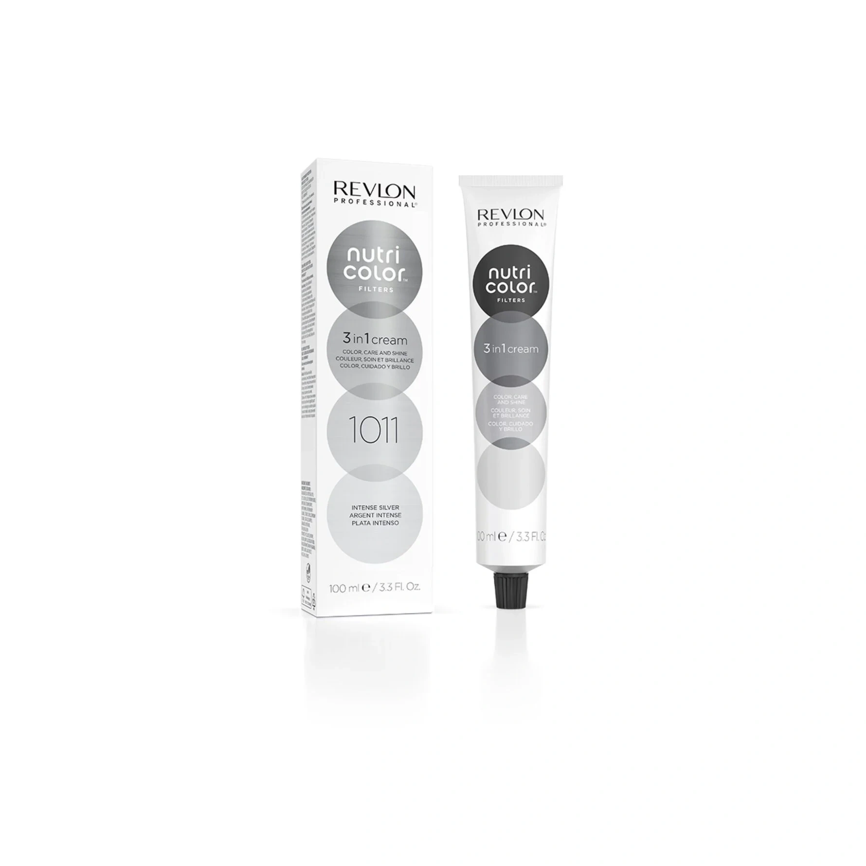 Revlon Professional Nutri Color Metal-Ice Toning Filters 1011 Intense Silver 100 ml