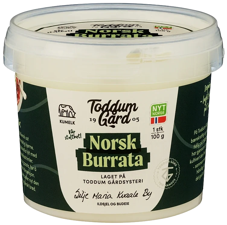 Norsk burrata  100g