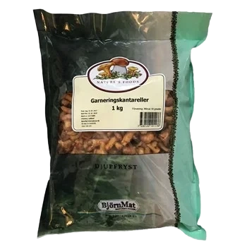 BjörnMat Nature's Foods Frysta Garneringskantareller