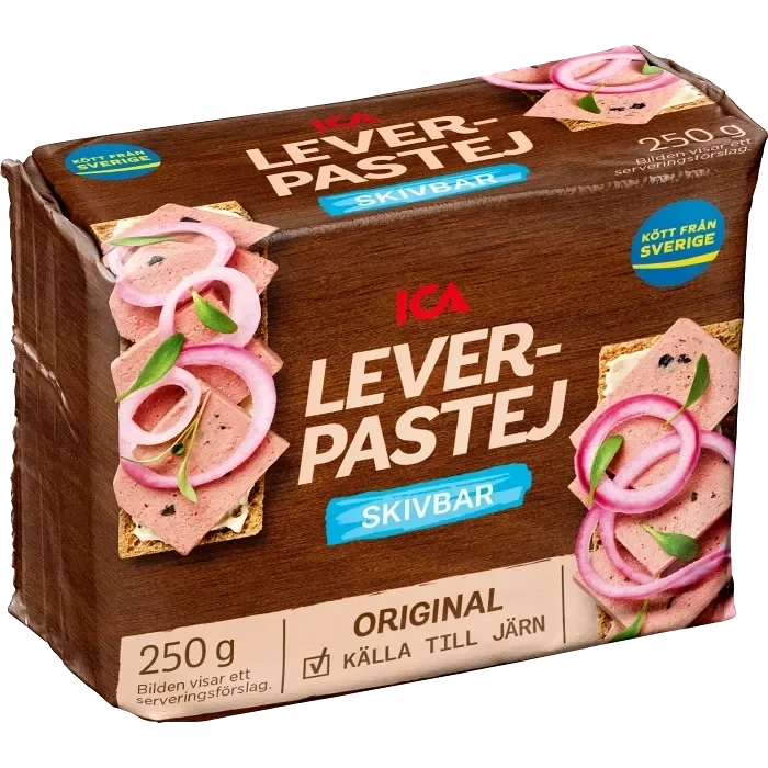 Leverpastej Skivbar 250g ICA