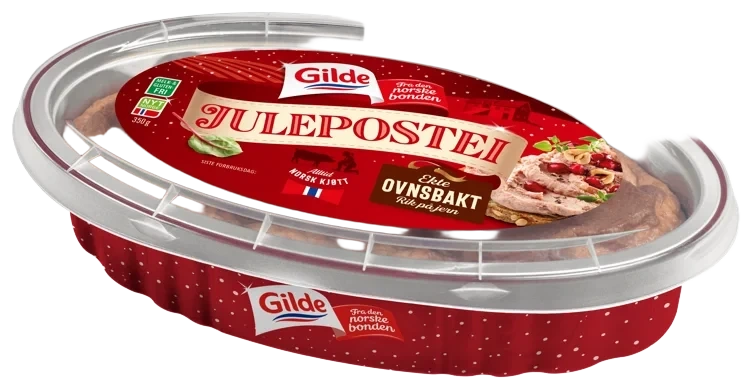Ekte Ovnsbakt Julepostei 350g Enh