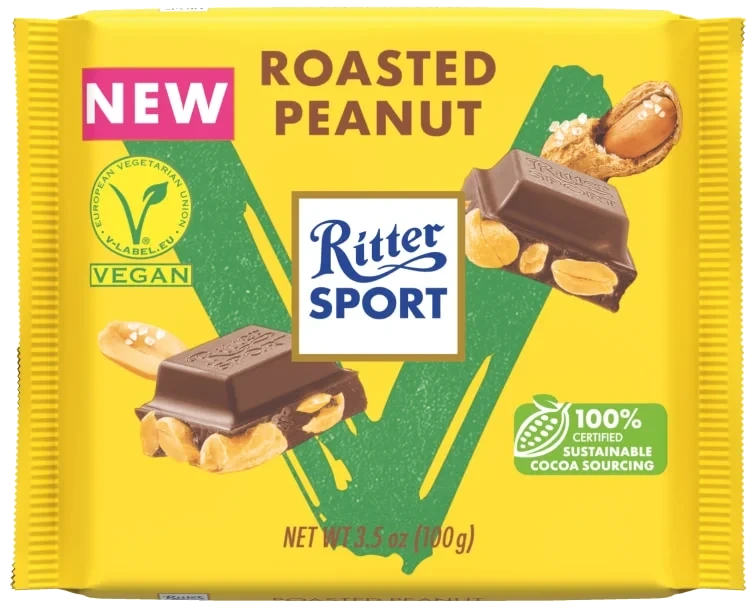Choklad Rostad jordnöt Vegan
