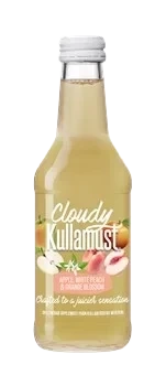 Cloudy Äppelmust Vit persika