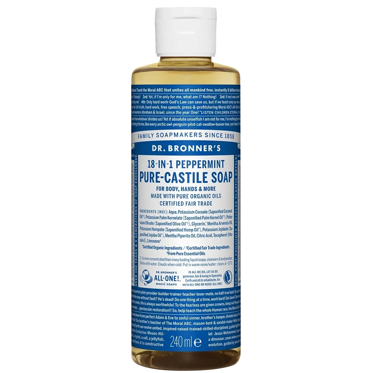 Dr. Bronner's Pure Castile Liquid Soap