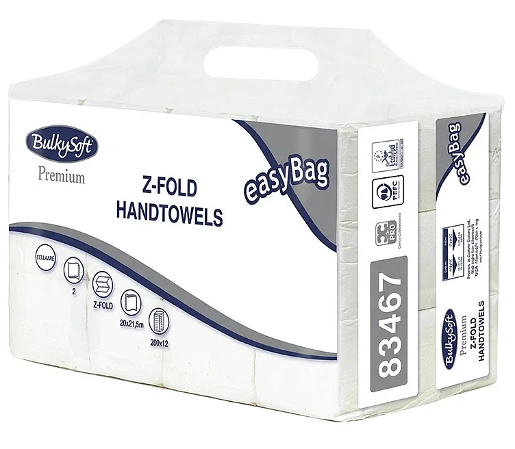 Multifold Easybag "z-falset"- Premium 2 Lag *krt A 2400 Ark