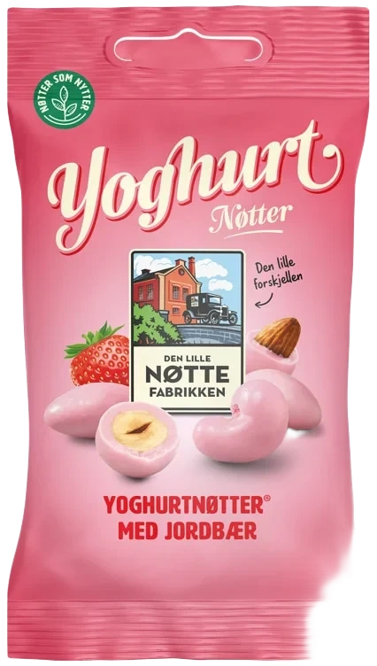 Yoghurtnötter Jordgubb