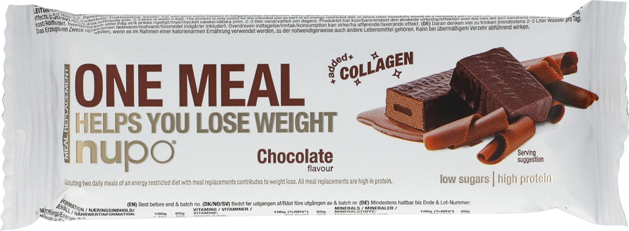 Nupo One Meal Bar Chocolate