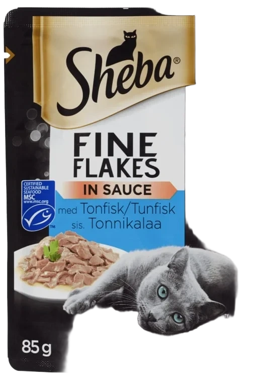 Sheba Fine Flakes Single Tunfisk