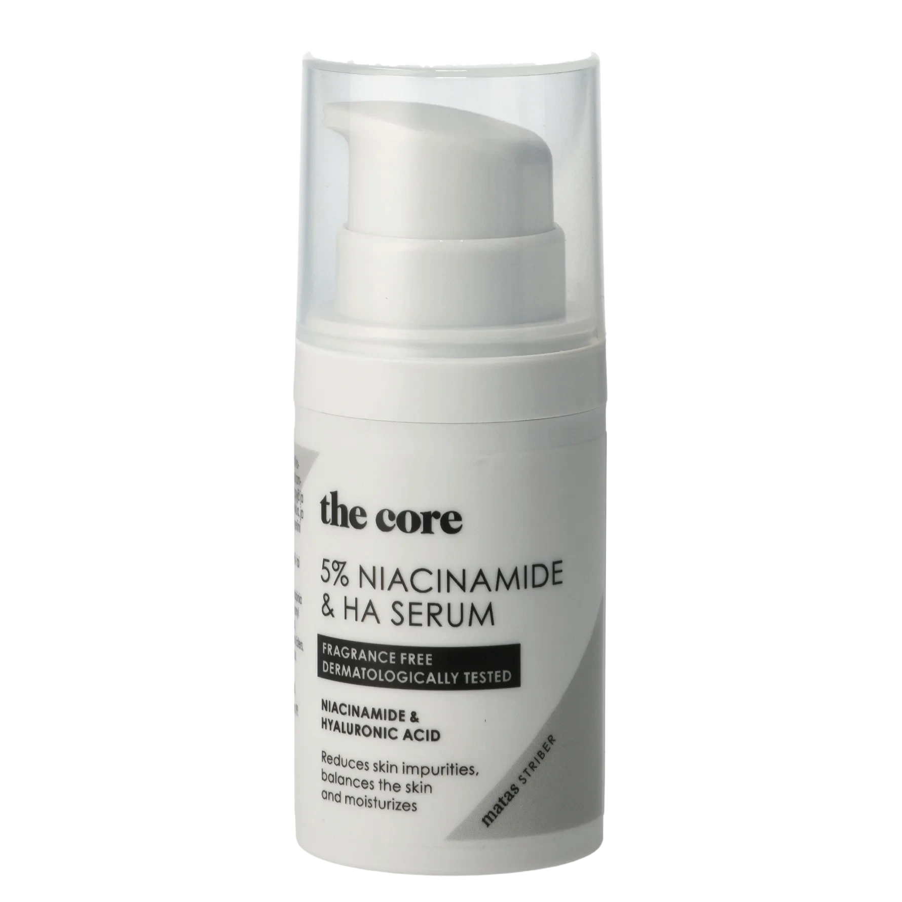 Matas Striber The Core Niacinamide 5% & HA Serum 30 ml