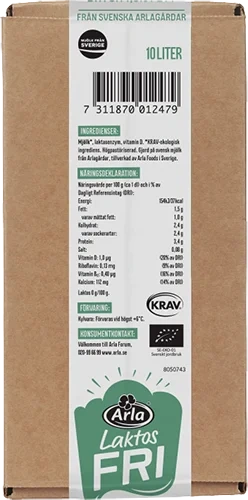 Lakfr Eko mellanmjölkdryck 1.5% BiB