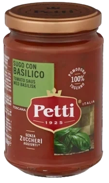 Petti Pastasaus med Basilikum 300g
