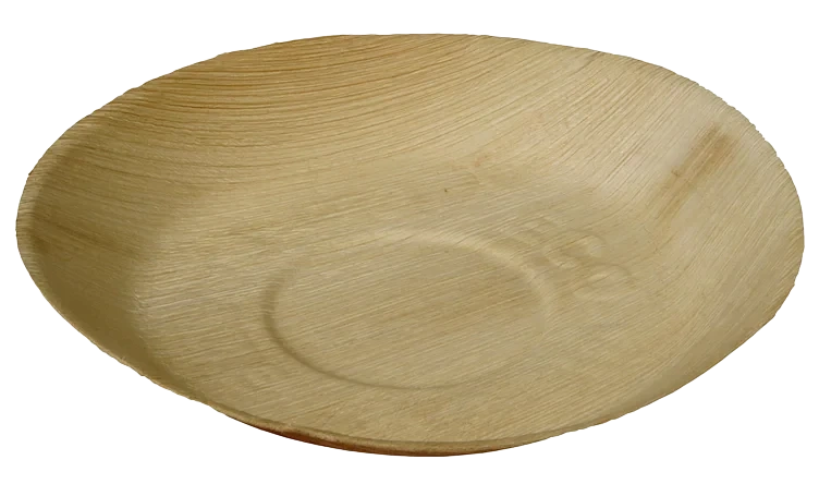 Palmebladstallerken ø22cm naturesse  25stk