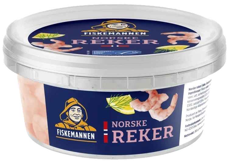 Reker i Lake Msc 365g Fiskemannen